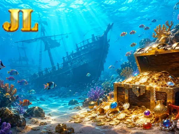 Pirate Fishing screenshot 2: the underwater adventure filled with sea creatures